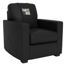 Silver Club Chair with Milwaukee Bucks Fear the Deer Playoffs Logo