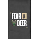 Bar Stool 500 with Milwaukee Bucks Fear the Deer Playoffs Logo Set of 2