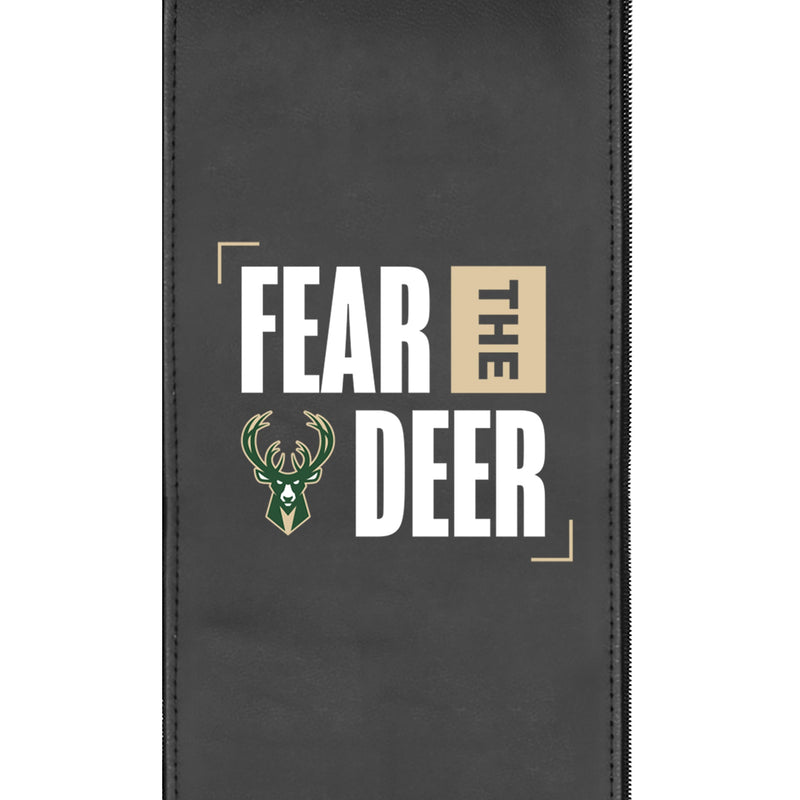 Relax Home Theater Recliner with Milwaukee Bucks Fear the Deer Playoffs Logo