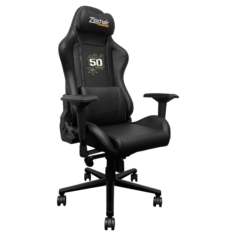 Xpression Pro Gaming Chair with San Antonio Spurs Team Commemorative Logo