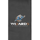 Silver Loveseat with Washington Wizards Team Commemorative Logo
