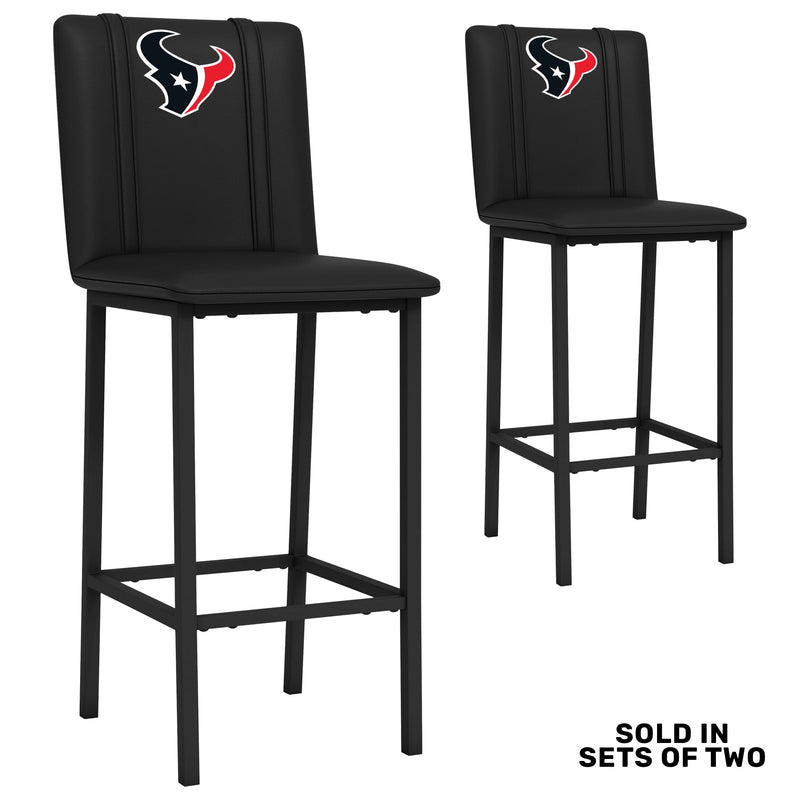 Bar Stool 500 with Houston Texans Primary Logo Set of 2