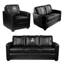 Silver Club Chair with New England Patriots Classic Logo