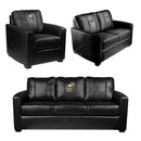 Silver Club Chair with New Orleans Saints Classic Logo
