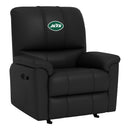 Rocker Recliner with New York Jets Legacy Secondary Logo