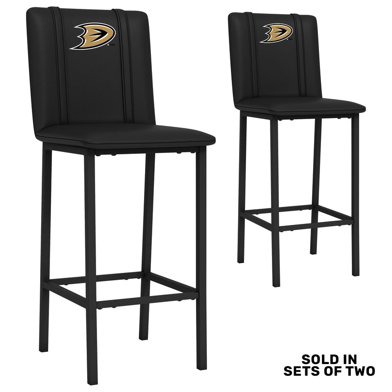 Bar Stool 500 with Anaheim Ducks Secondary Logo Set of 2