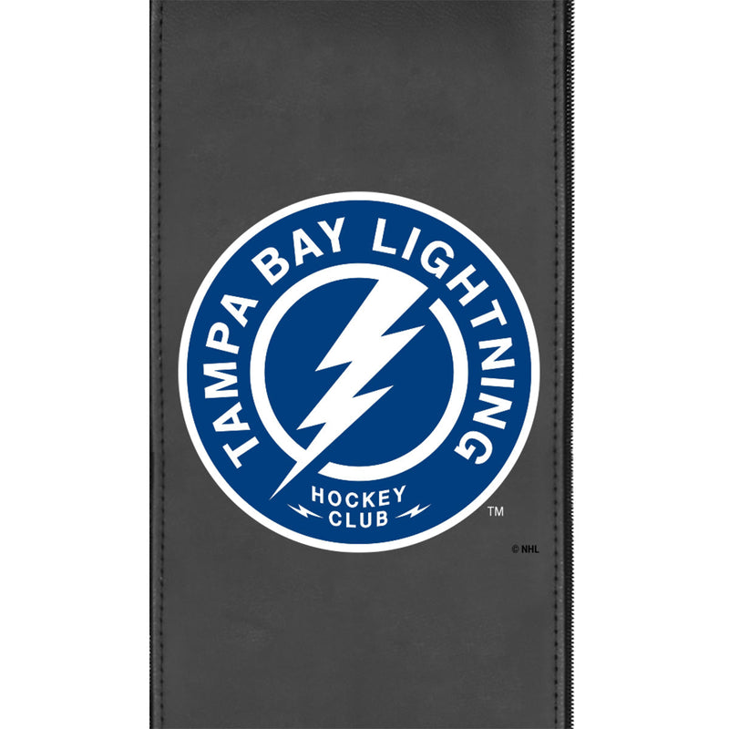 Silver Club Chair with Tampa Bay Lightning Alternate Logo