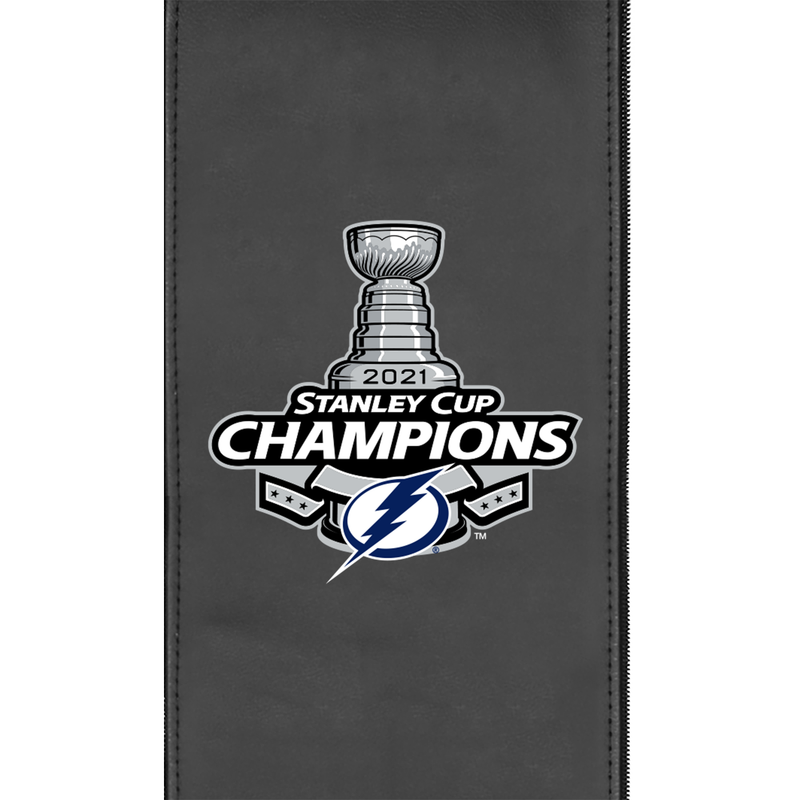 Xpression Pro Gaming Chair with Tampa Bay Lightning 2021 Stanley Cup Champions Logo