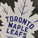 Silver Loveseat with Toronto Maple Leafs Logo
