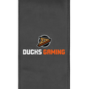 Silver Club Chair with Ducks Gaming Logo