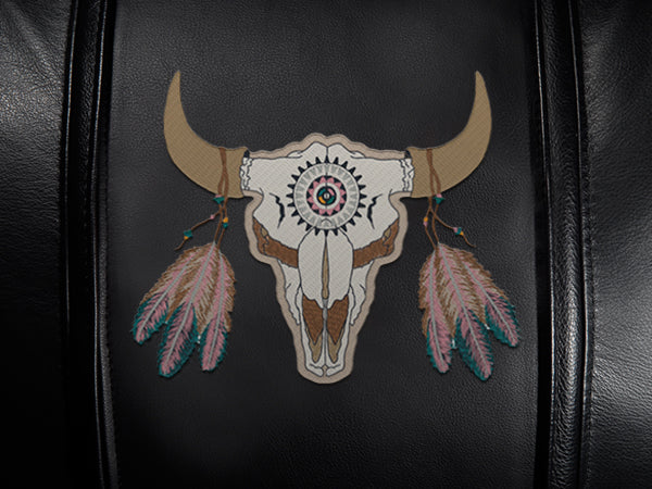 Stealth Recliner with Painted Skull Logo Panel