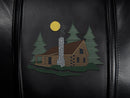 Swivel Bar Stool 2000 with Cabin Scene Logo Panel