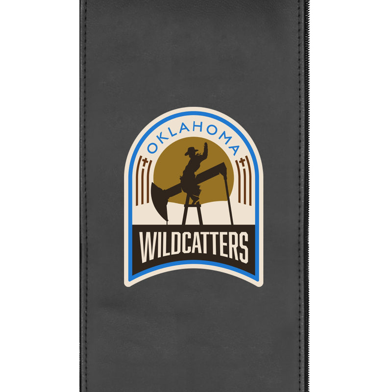 Dyno Stationary Club Chair with  Oklahoma Wildcatters Primary Logo