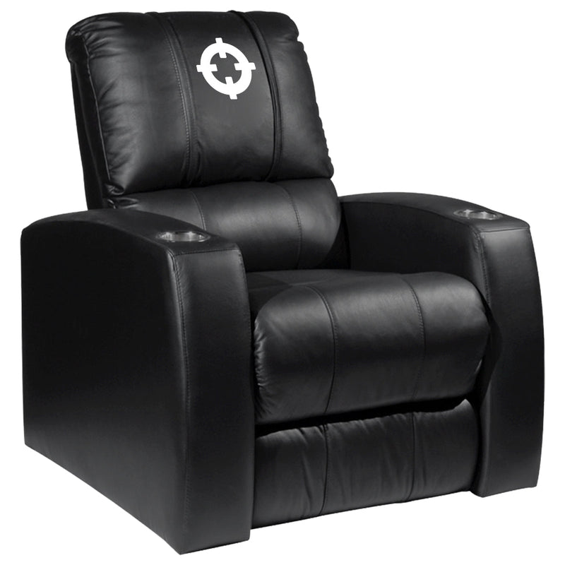 Relax Home Theater Recliner with Crosshairs Logo