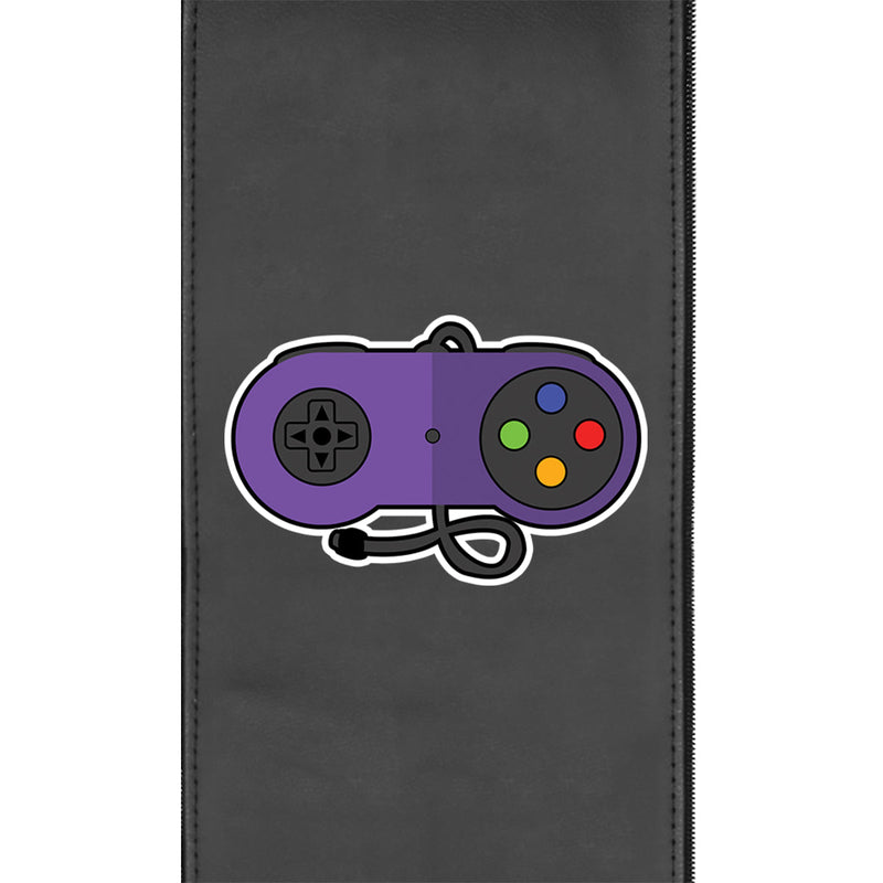 Silver Loveseat with Classic Controller Logo