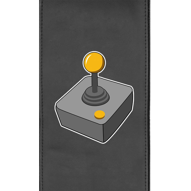 Silver Club Chair with Joystick Gaming Logo