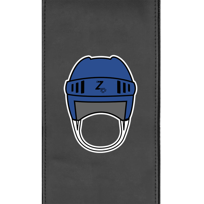 Retro Hockey Helmet Gaming Logo Panel