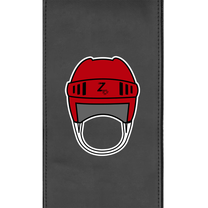 Retro Hockey Helmet Gaming Logo Panel