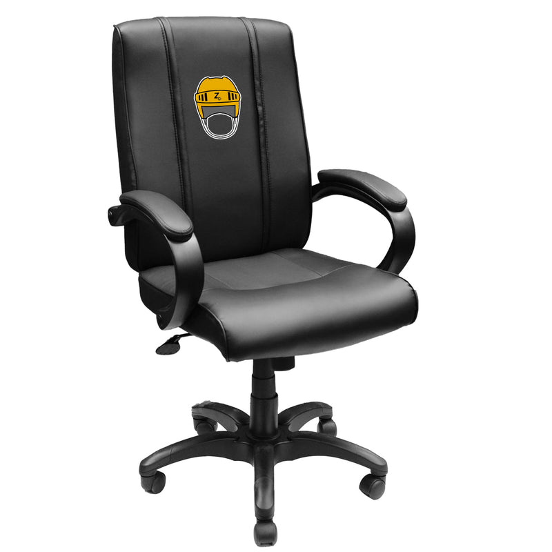 Office Chair 1000 with Hockey Helmet Gaming Logo