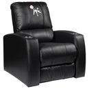 Relax Home Theater Recliner with Baseball Pitcher Logo Panel