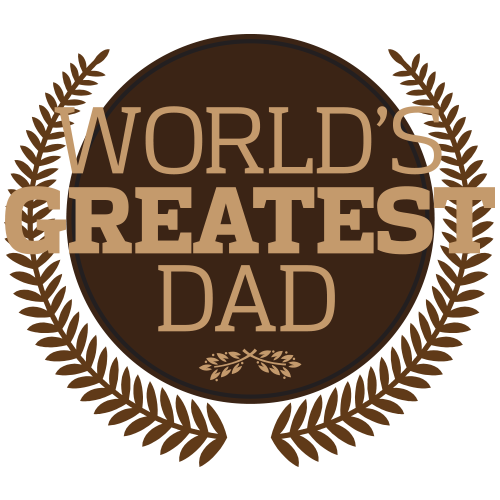 Xpression Pro Gaming Chair with Worlds Greatest Dad Logo