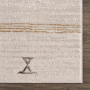 Deja Cream & Gold Area Rug - Clearance