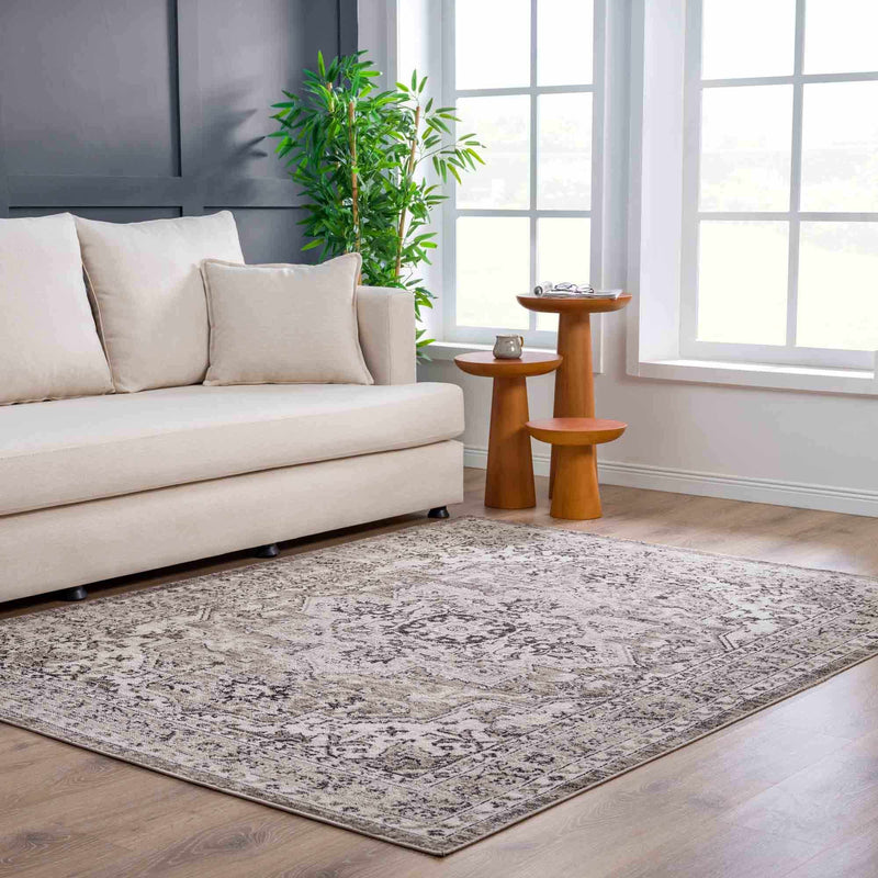 Albie Beige Area Rug