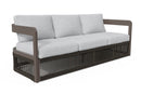 Acadia 4-Piece Aluminum Living Room Set With Swivel Chairs by Outdoor-USA®