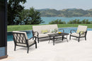 Puget 4-Piece Aluminum Living Room Set by Outdoor-USA®