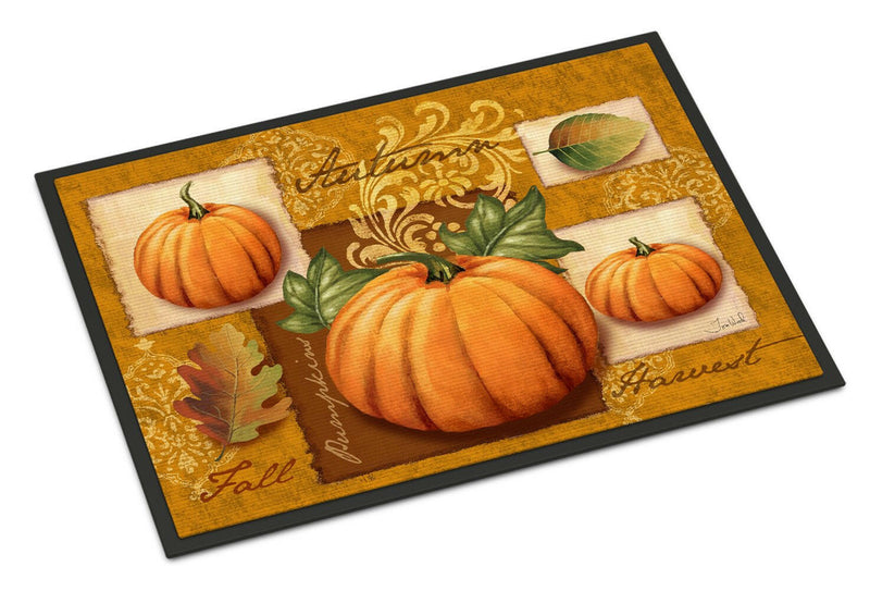 Fall Harvest Pumpkins Indoor or Outdoor Mat 24x36 PTW2006JMAT