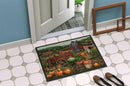 Pumpkin Patch and Fall Farm Doormat Indoor Outdoor 24H X 36W Front Door Mat Rugs for Entryway, Non Slip Washable Low Pile,