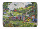 Summer in Small Town USA Memory Foam Kitchen Mat Machine Washable Anti-Fatigue Cushion Comfort Bath or Kitchen Rug