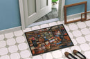 The Good Old Days Doormat Indoor Outdoor 24H X 36W Front Door Mat Rugs for Entryway, Non Slip Washable Low Pile,