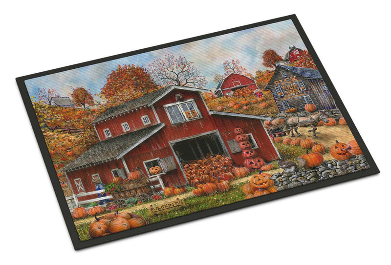 Pick your Own Pumpkins Fall Indoor or Outdoor Mat 18x27 PTW2025MAT