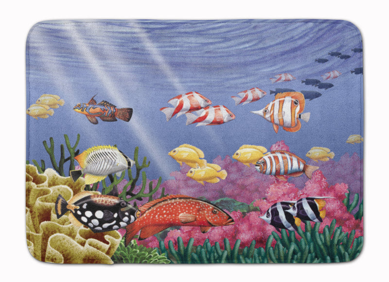 Undersea Fantasy 7 Machine Washable Memory Foam Mat PTW2032RUG