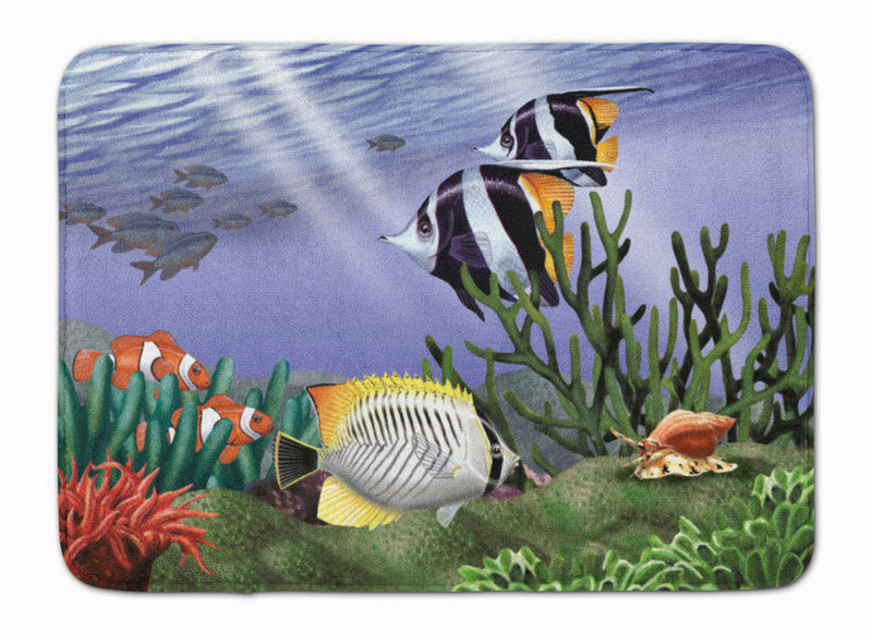 Undersea Fantasy 9 Machine Washable Memory Foam Mat PTW2034RUG