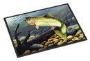 Rainbow Trout Doormat Indoor Outdoor 18H X 27W Front Door Mat Rugs for Entryway, Non Slip Washable
