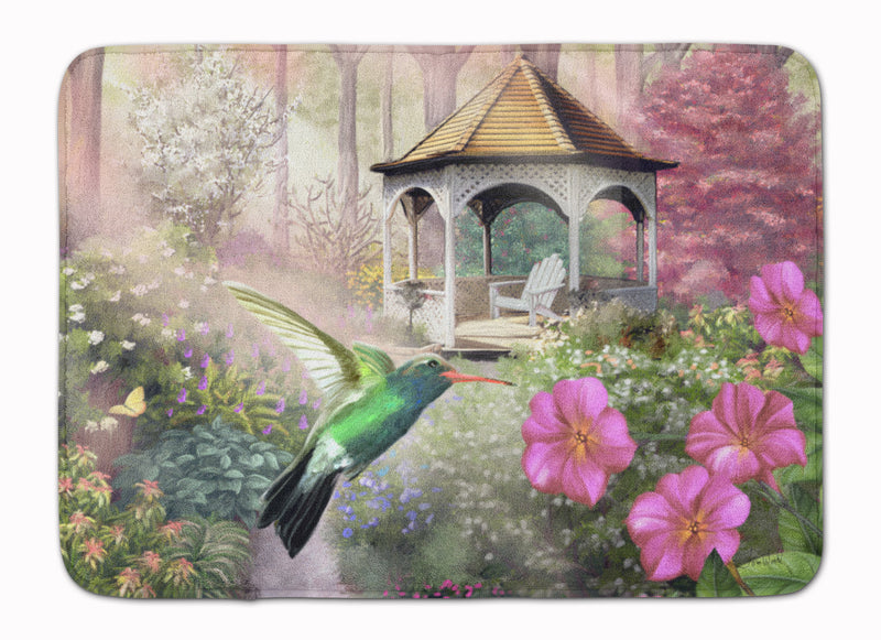 Garden Gazebo Hummingbird Machine Washable Memory Foam Mat PTW2052RUG