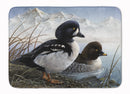 Goldeneye Ducks in the Water Memory Foam Kitchen Mat Machine Washable Anti-Fatigue Cushion Comfort Bath or Kitchen Rug