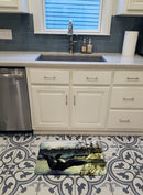 Loon Country Memory Foam Kitchen Mat Machine Washable Anti-Fatigue Cushion Comfort Bath or Kitchen Rug