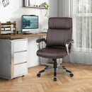 Swivel Ergonomic Office Chair Computer Desk Chair with Wheels-Brown by LJGDeals