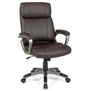 Swivel Ergonomic Office Chair Computer Desk Chair with Wheels-Brown by LJGDeals