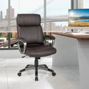 Swivel Ergonomic Office Chair Computer Desk Chair with Wheels-Brown by LJGDeals
