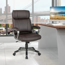 Swivel Ergonomic Office Chair Computer Desk Chair with Wheels-Brown by DirectDeals