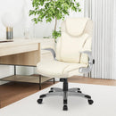 Ergonomic Office PU Leather Executive Chair with Flip-up Armrests and Rocking Function by LJGDeals