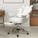 Big and Tall Executive Office Desk Chair with Footrest by LJGDeals