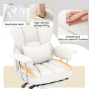 Big and Tall Executive Office Desk Chair with Footrest by LJGDeals