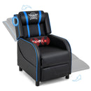 PU Leather Massage Gaming Recliner Chair with Side Pockets by DirectDeals