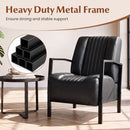 Upholstered Accent Chair with Padded Seat and Armrests by LJGDeals
