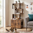 56 Inch Tall Cat Litter Box Enclosure with Storage